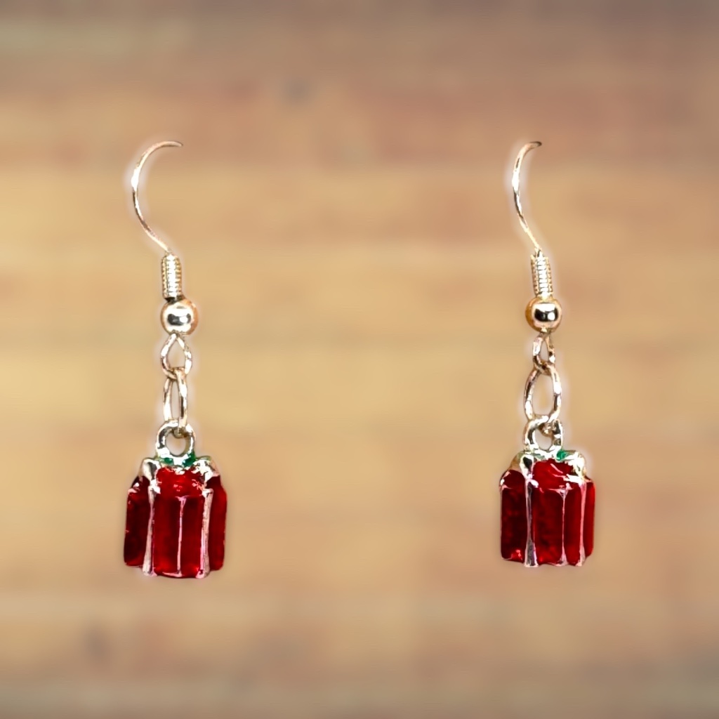 Indio Jewelry New Ladies Christmas Gift Present Silver Earrings #2081